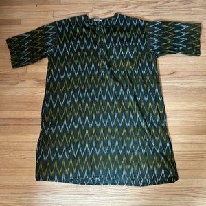 Green Indian tunic shirt